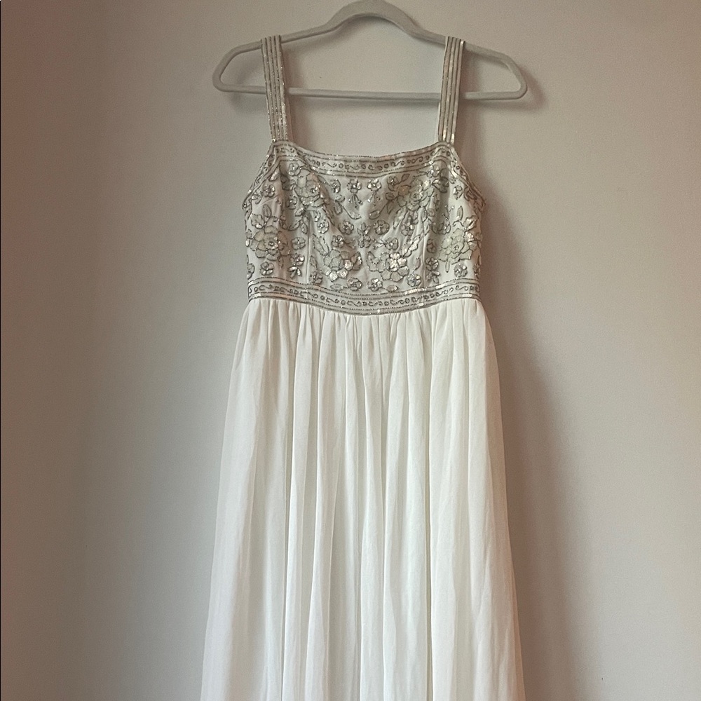 BHLDN Embroidered Maxi Dress